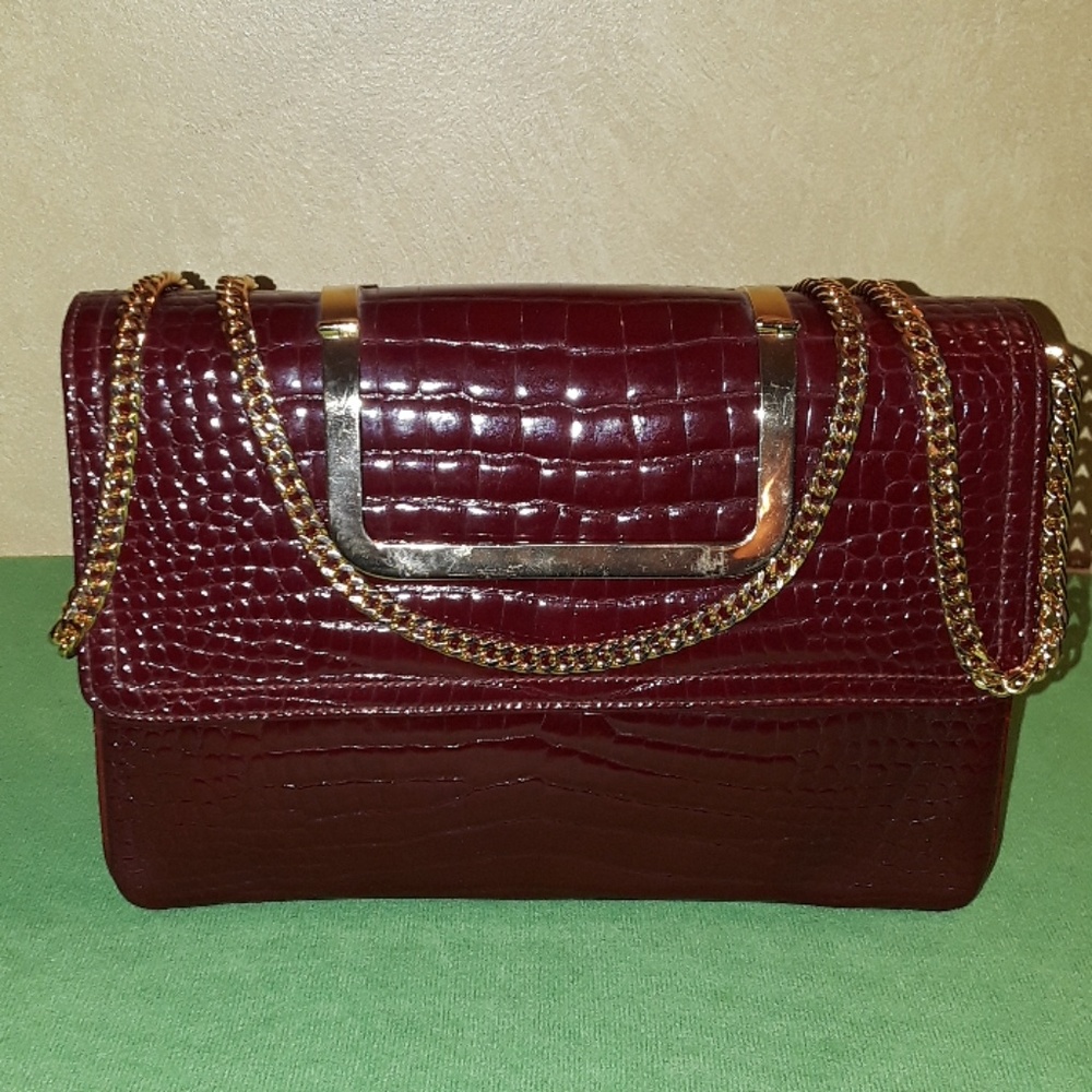 Vintage Morris Moskowitz Patent Leather Shoulder Bag